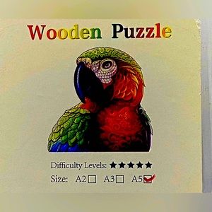 Beautiful “Tucson Bird” Wooden Puzzle